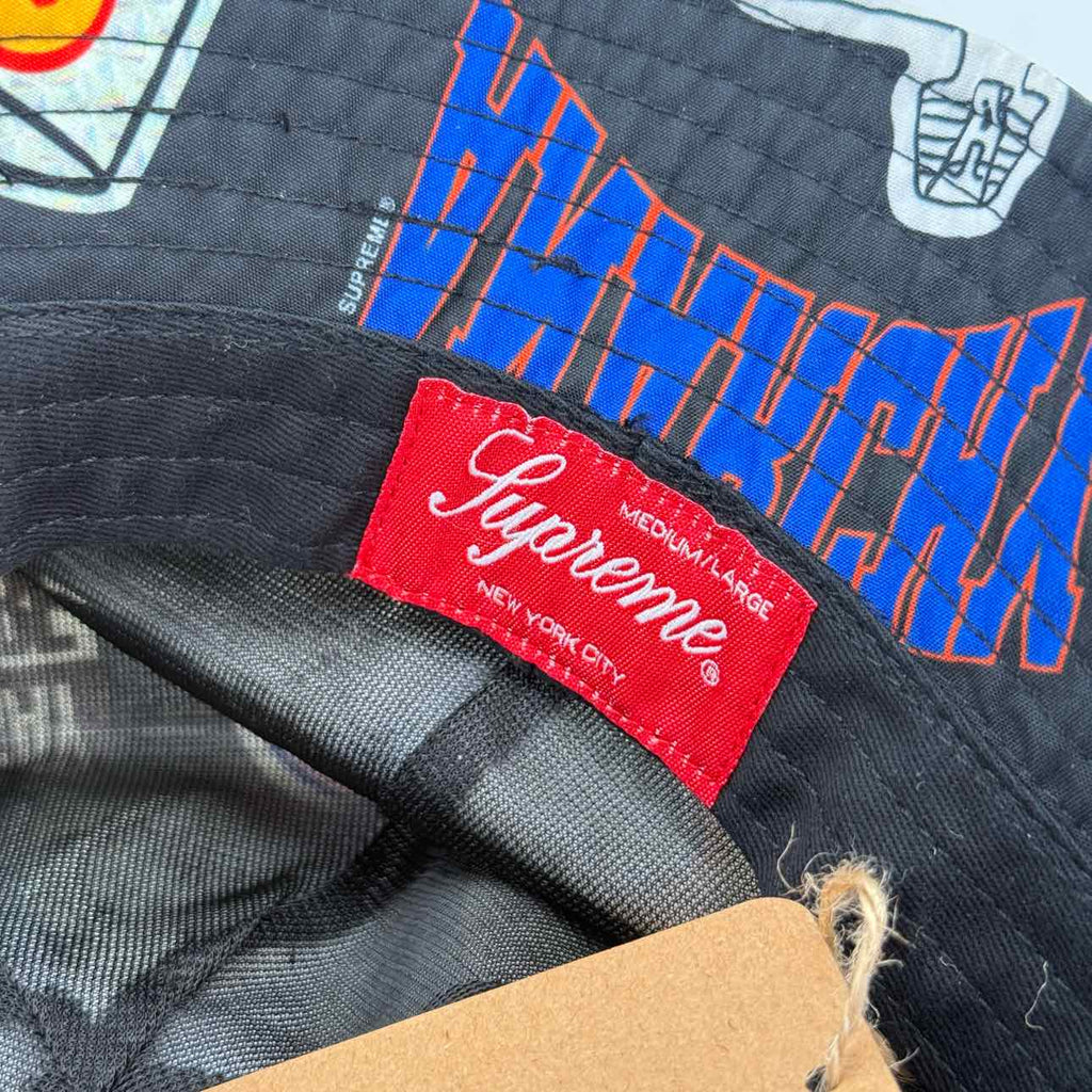 Supreme Bucket Hat "GORE-TEX BELL" Used Black Size M/L