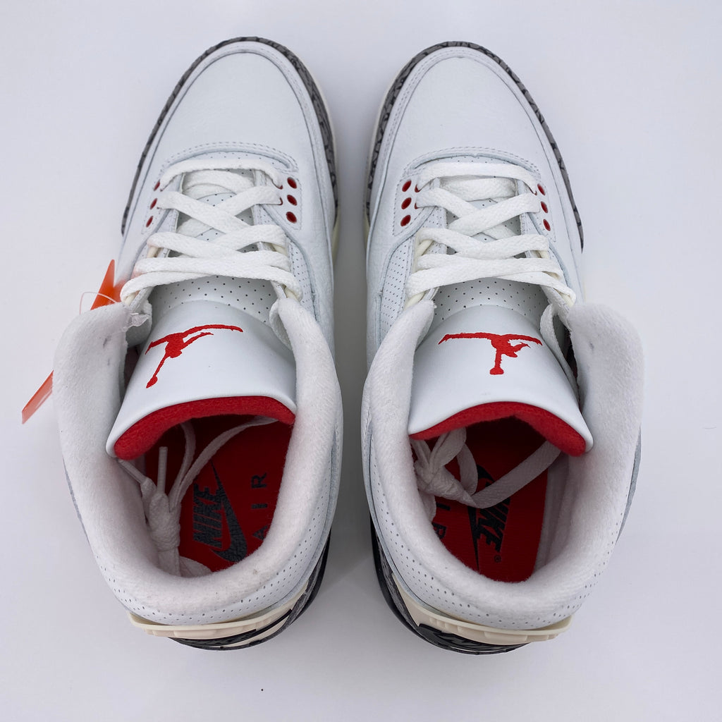 Air Jordan 3 Retro "White Cement" 2023 New Size 8.5