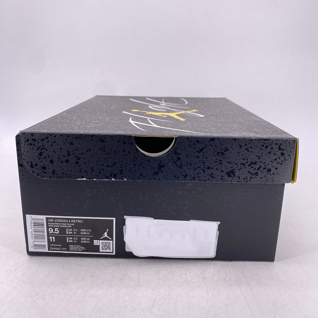 Air Jordan 4 Retro "Thunder" 2023 New Size 9.5