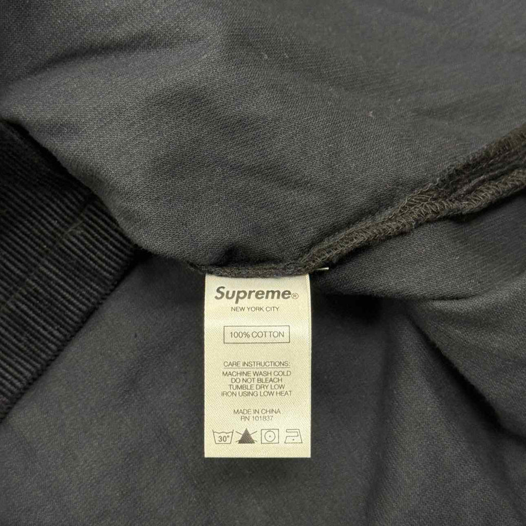 Supreme Button Up "CORDUROY" Black Used Size XL