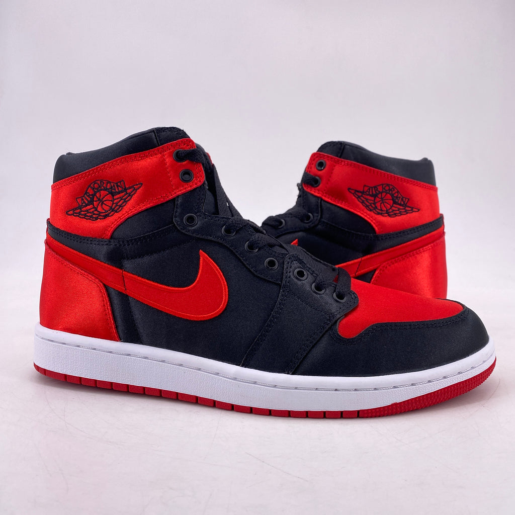 Air Jordan (W) 1 Retro High OG "Satin Bred" 2023 New Size 9.5W