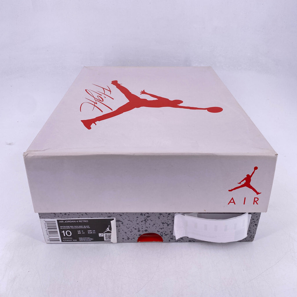 Air Jordan 4 Retro "White Oreo" 2021 New Size 10