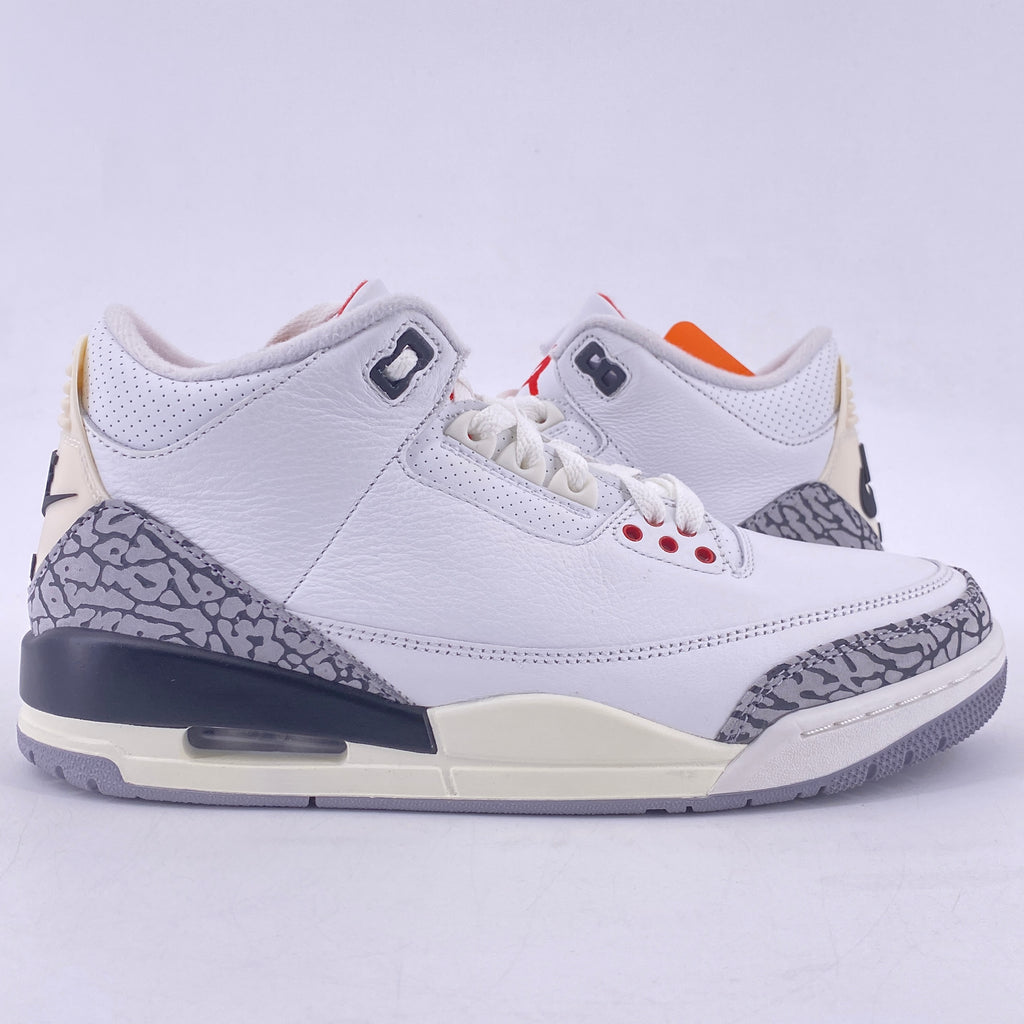 Air Jordan 3 Retro "White Cement Reimagined" 2023 New Size 8.5