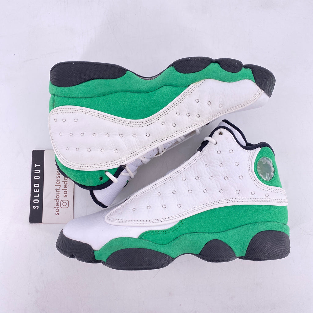 Air Jordan (GS) 13 Retro "White Lucky Green" 2020 Used Size 4Y