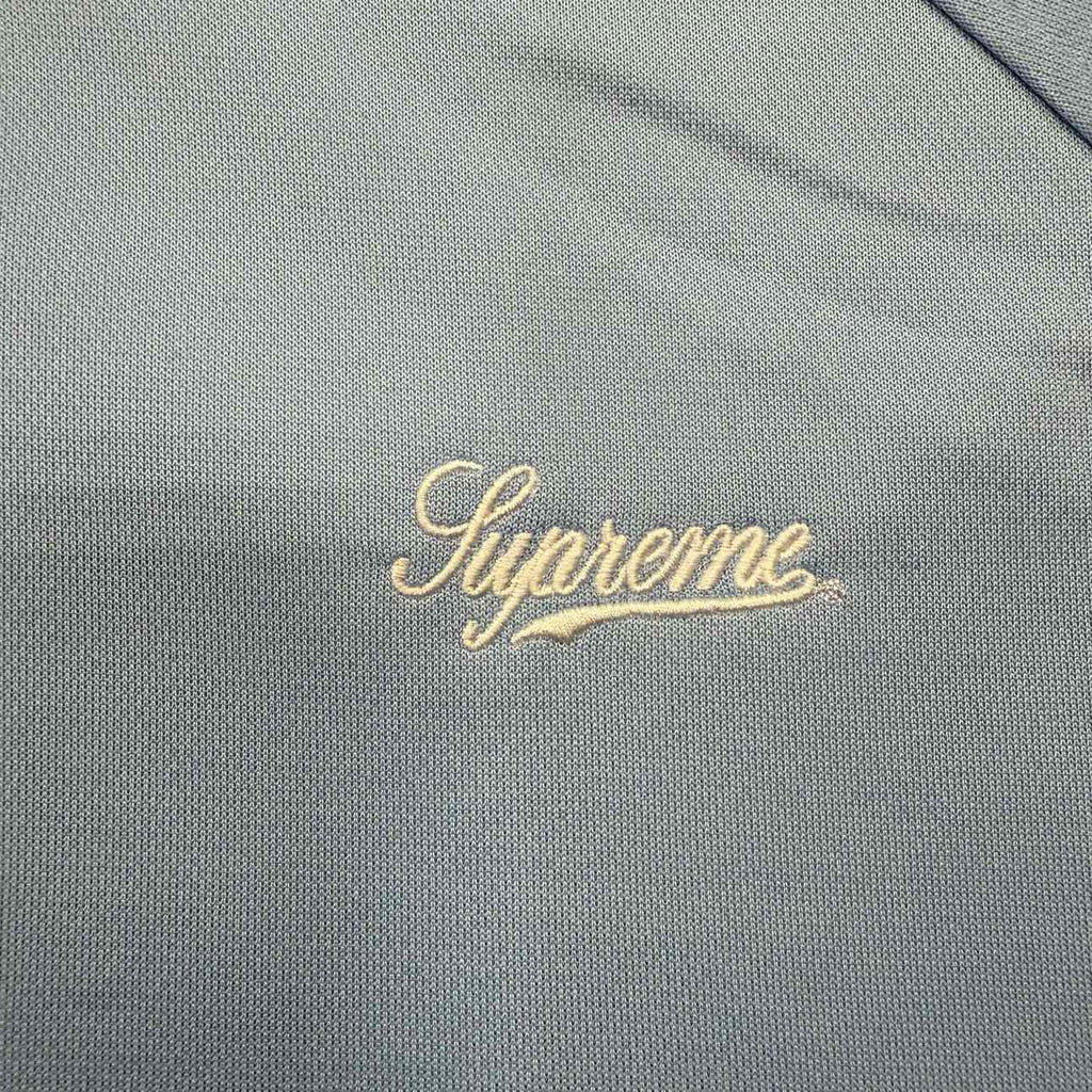 Supreme Track Jacket "TRICOT" Light Blue New Size S