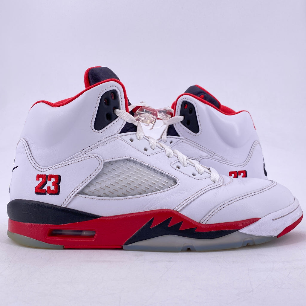 Air Jordan 5 Retro "Fire Red Black Tongue" 2025 Used Size 10