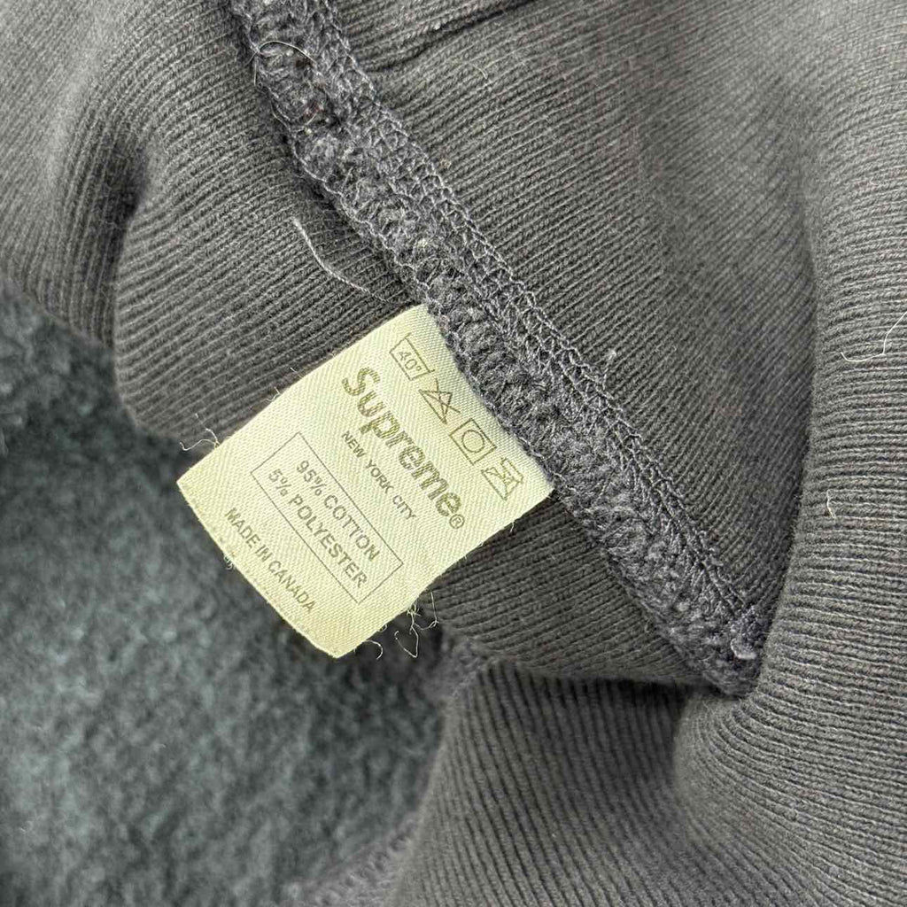 Supreme Crewneck Sweater "HIGHER LEARNING" Black Used Size XL