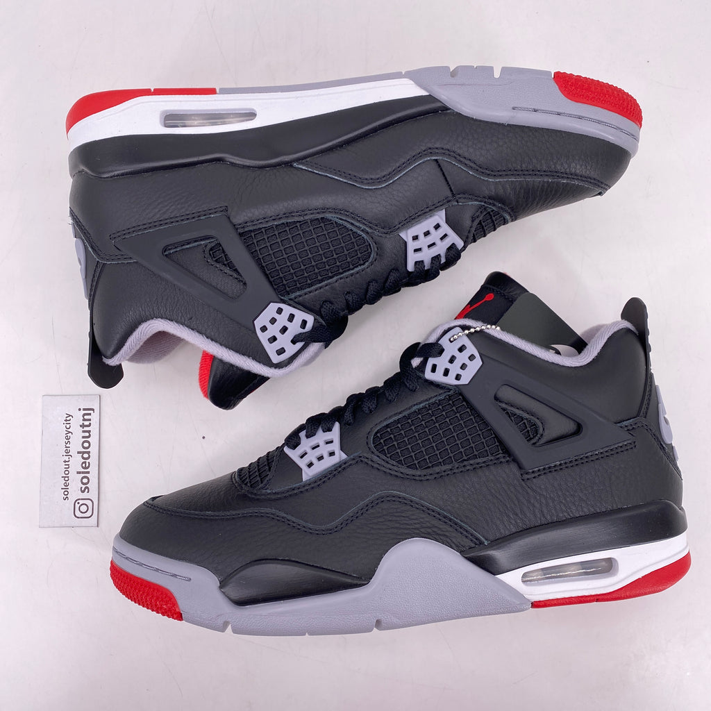 Air Jordan 4 Retro "Bred Reimagined" 2024 New Size 9