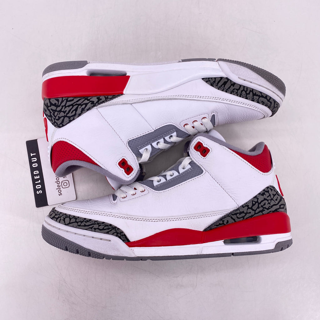 Air Jordan 3 Retro "Fire Red" 2022 Used Size 8.5
