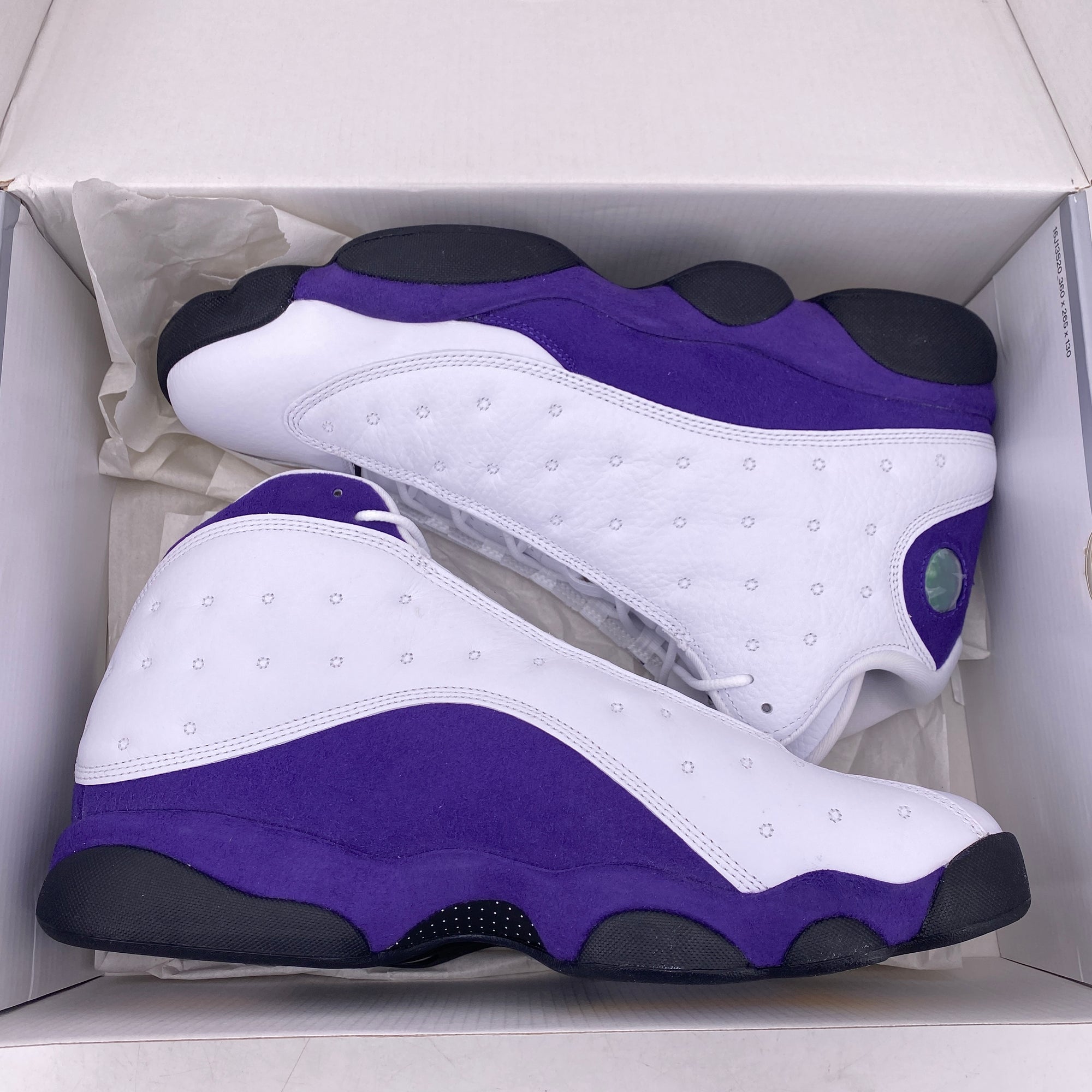 Air Jordan 13 Retro &quot;Lakers&quot; 2019 New Size 13