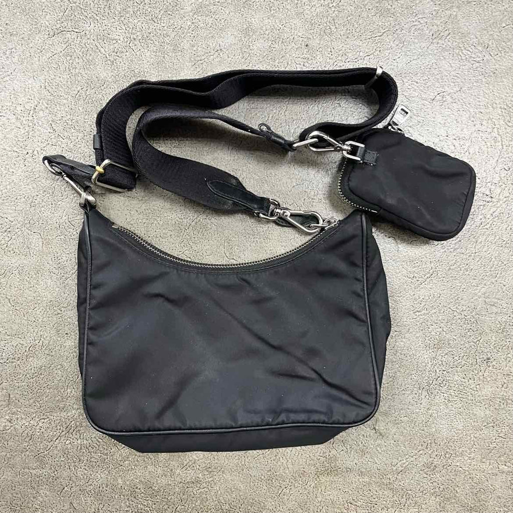 Prada Handbag "NYLON" Used Black