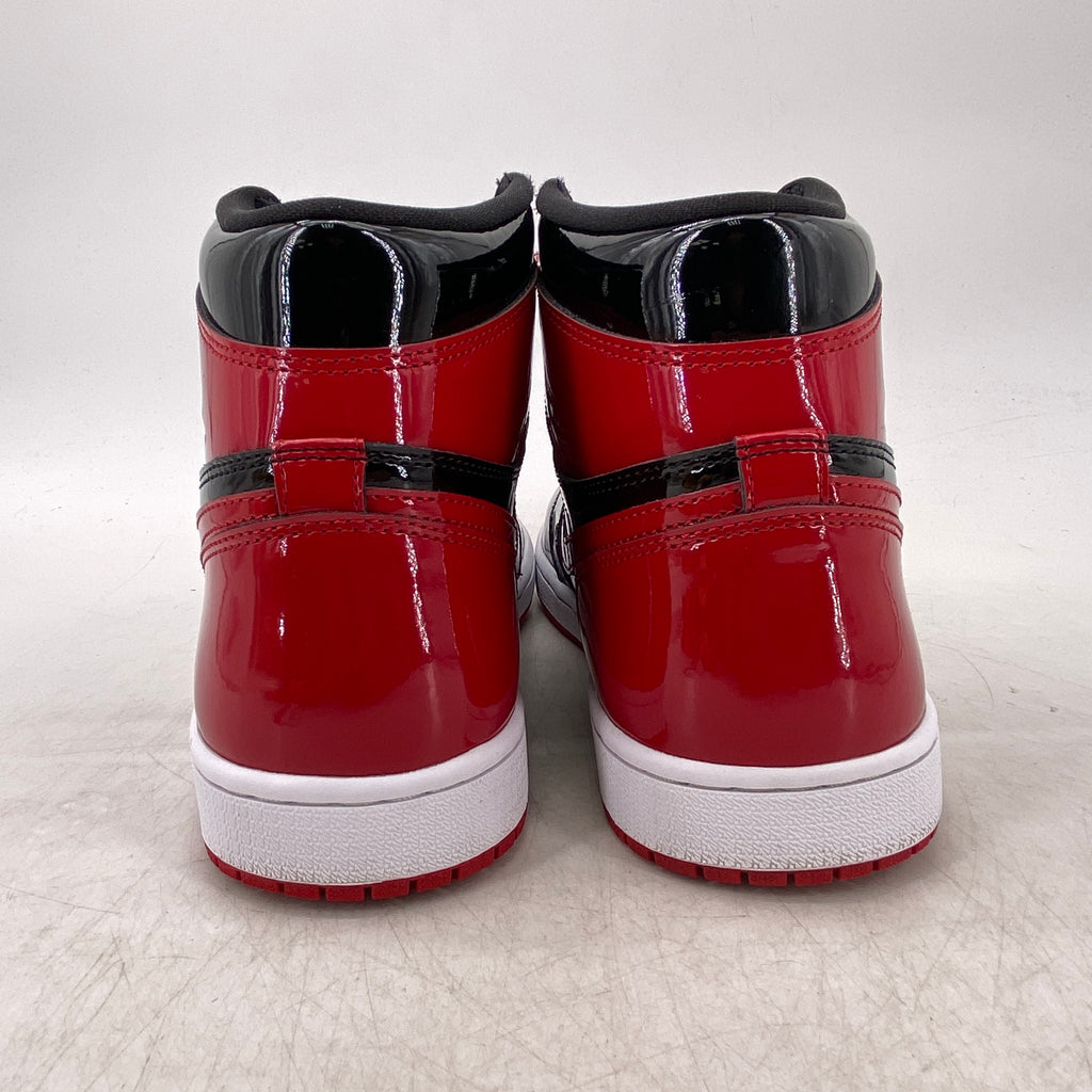 Air Jordan 1 Retro High OG "Patent Bred" 2021 Used Size 10.5