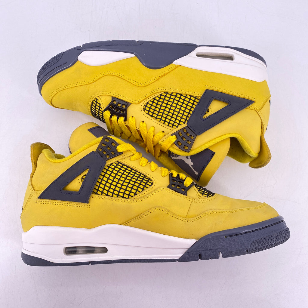 Air Jordan 4 Retro "Lightning" 2021 Used Size 9.5