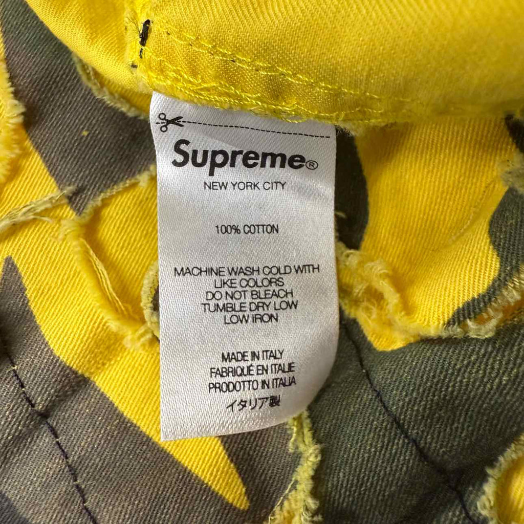 Supreme Anorak "GRIFFIN CAMO" Yellow New Size XL