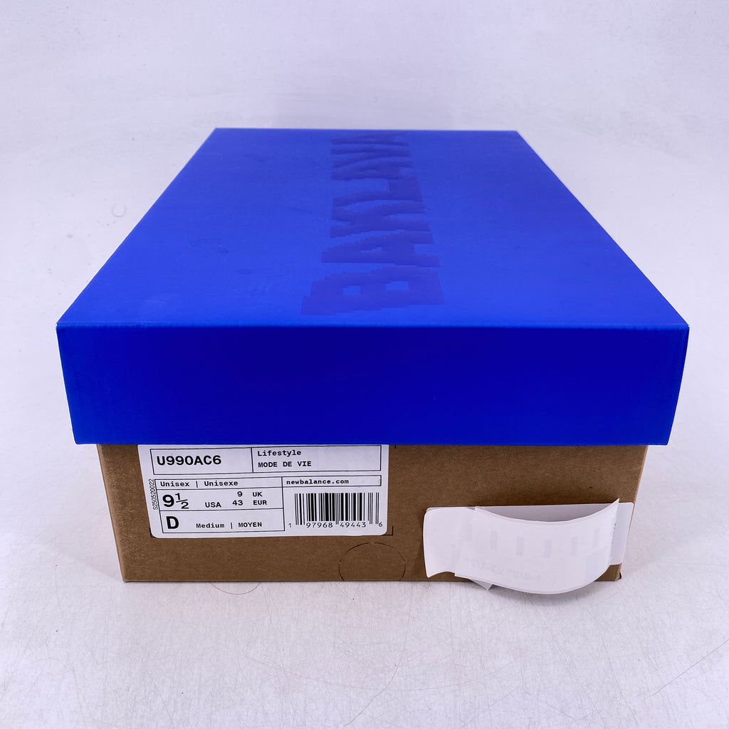 New Balance 990v6 "Action Bronson Untitled" 2025 Used Size 9.5