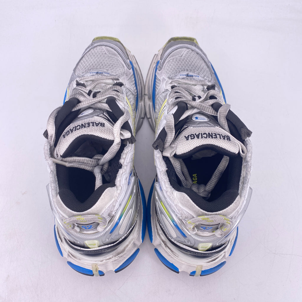Balenciaga Runner "White Yellow Blue"  New Size 42