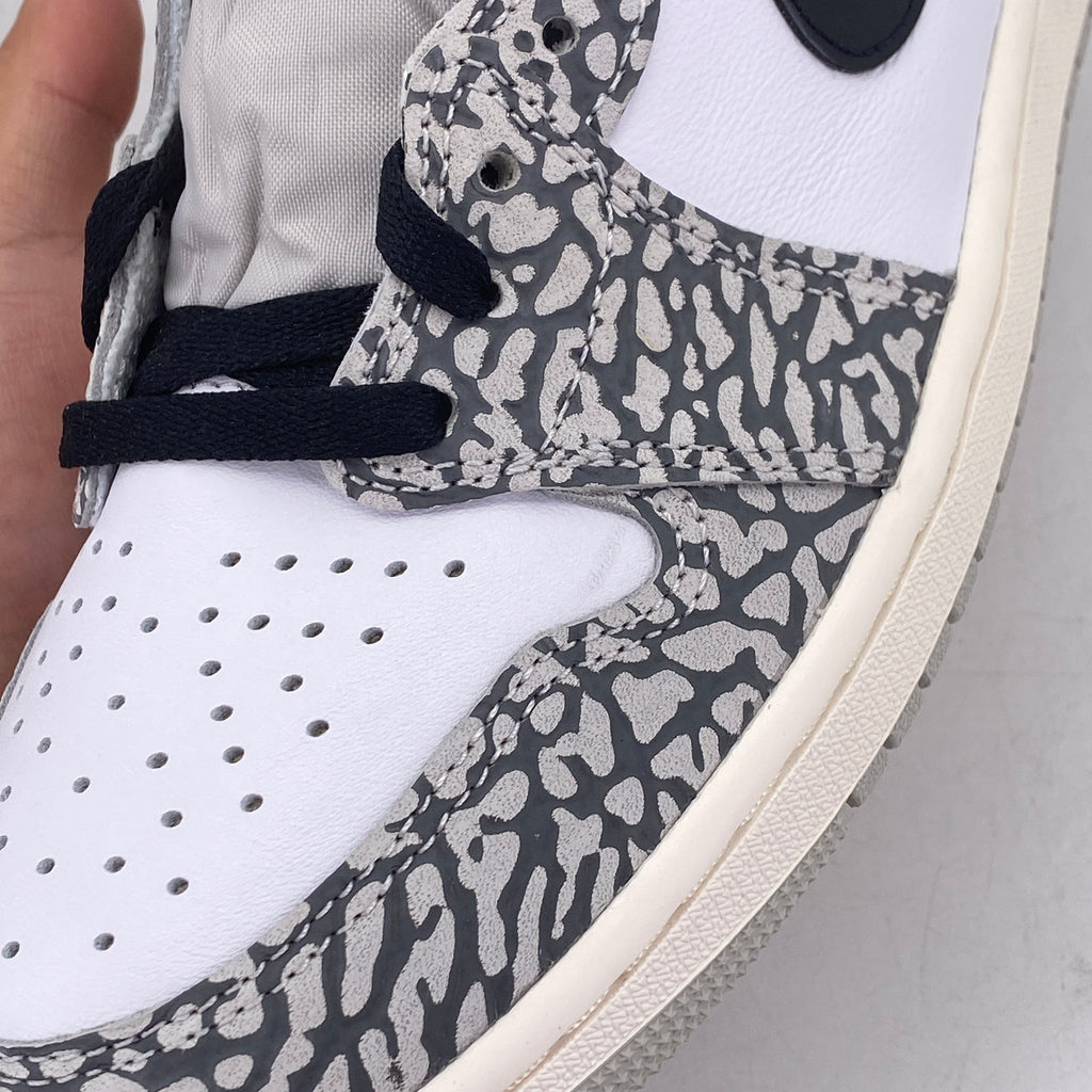 Air Jordan 1 Retro High OG "White Cement" 2023 New Size 9