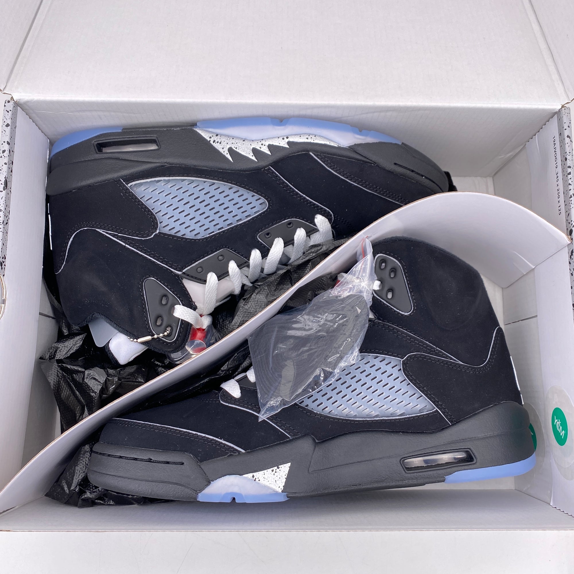 Air Jordan 5 Retro &quot;Metallic Black&quot; 2025 New Size 9