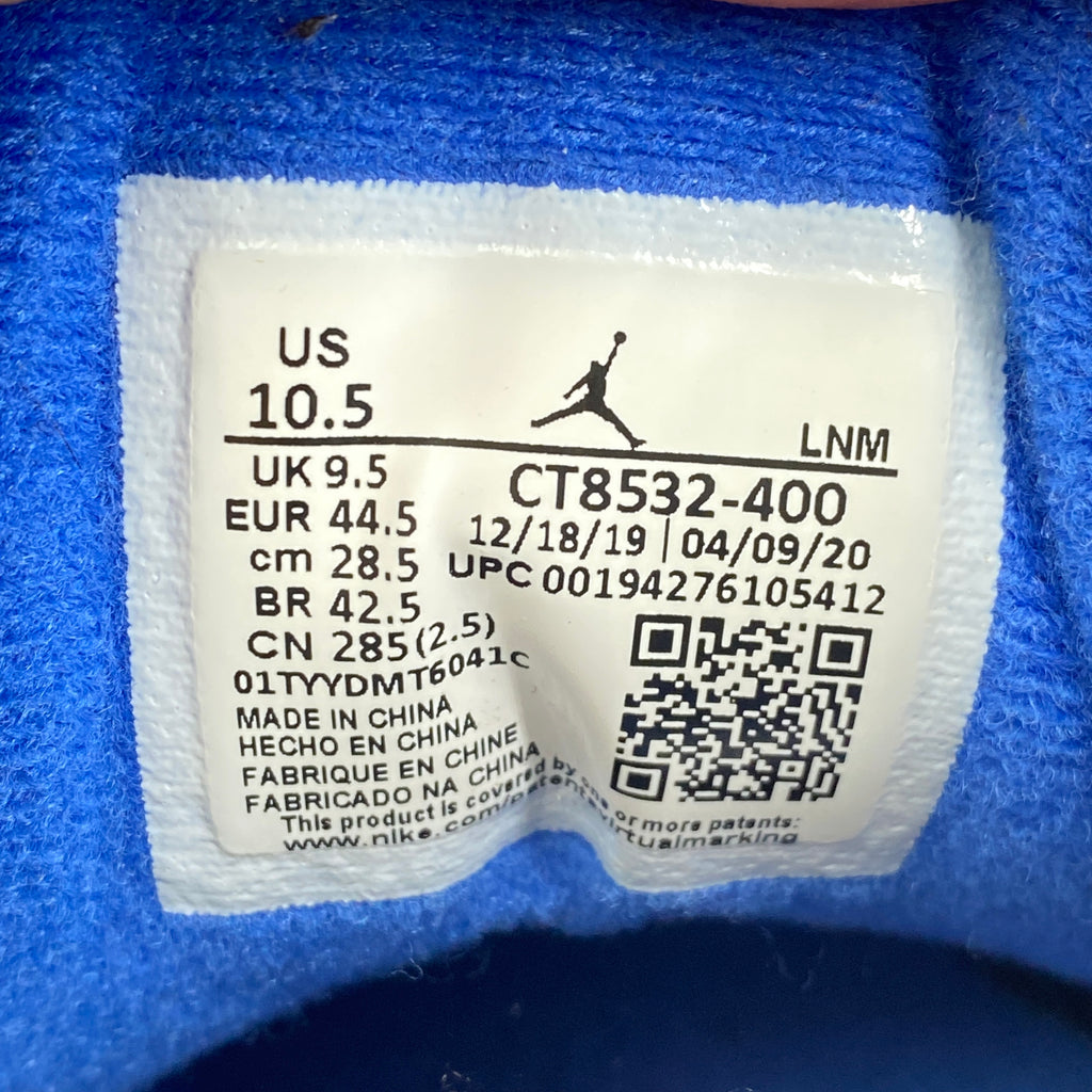 Air Jordan 3 Retro "Varsity Royal" 2020 Used Size 10.5