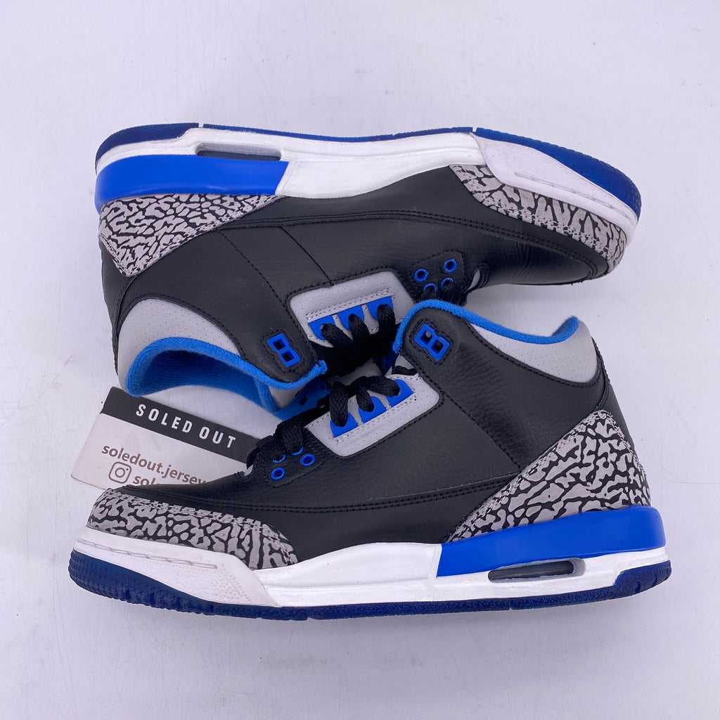 Air Jordan 3 Retro "Sport Blue" 2014 Used Size 6.5Y