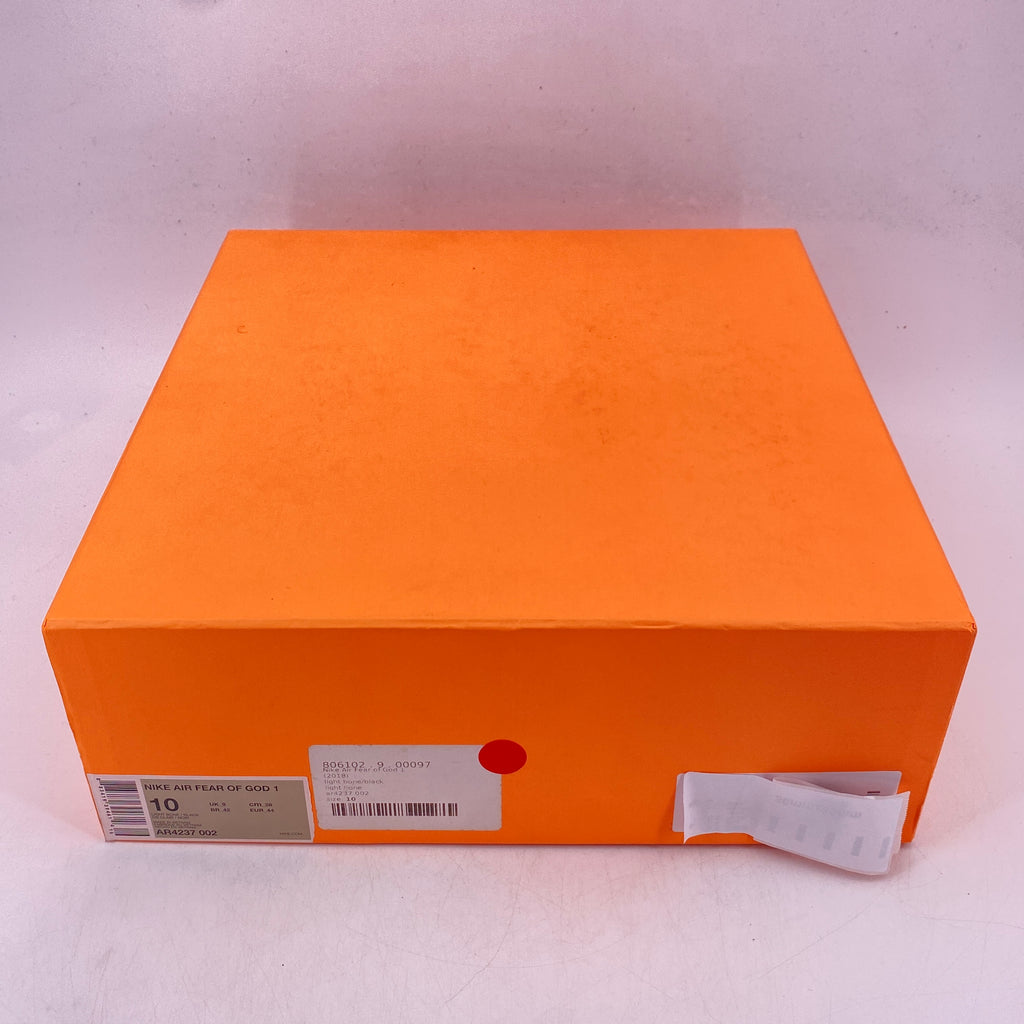 Nike Air Fear of God 1 "Light Bone" 2019 Used Size 10