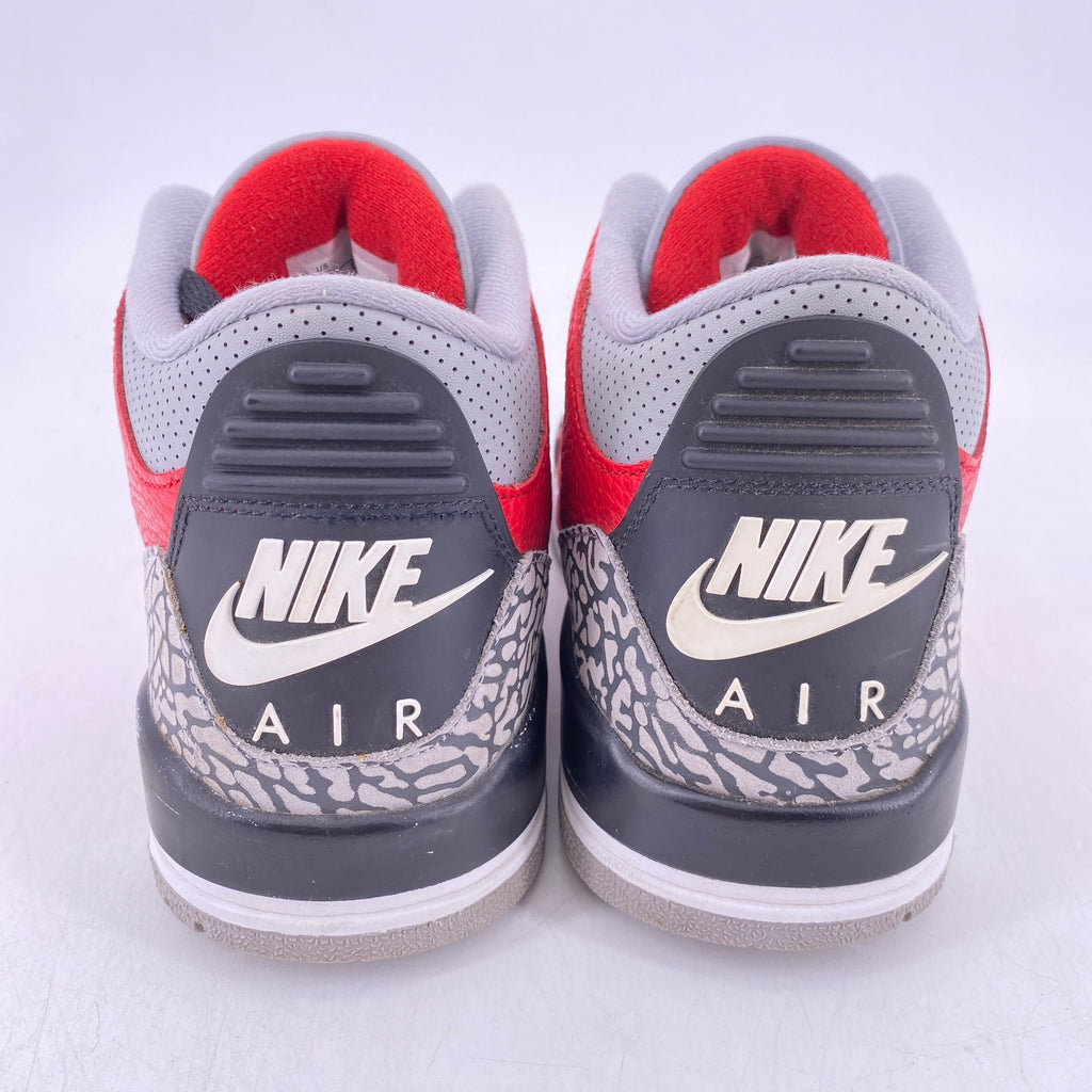Air Jordan 3 Retro "Unite Fire Red" 2020 Used Size 8.5