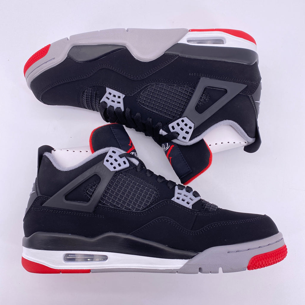 Air Jordan 4 Retro "Bred" 2019 New Size 9
