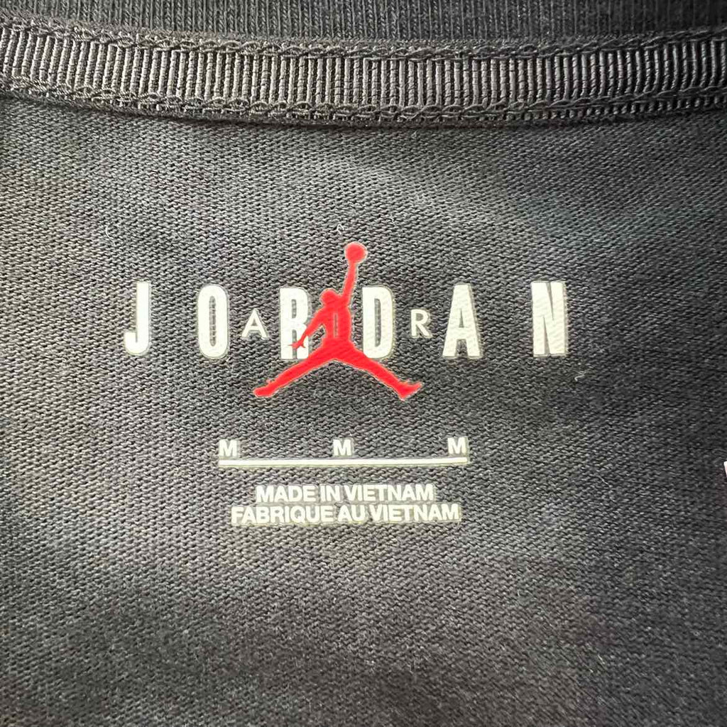 OFF-WHITE T-Shirt "JORDAN" Black New Size M