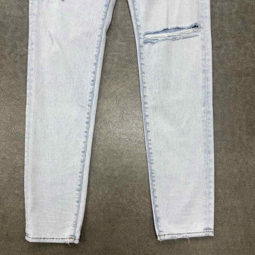 Amiri Jeans "COLLEGE LOGO" Blue Used Size 32