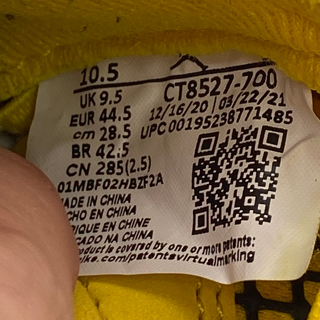 Air Jordan 4 Retro "Lightning" 2021 Used Size 10.5