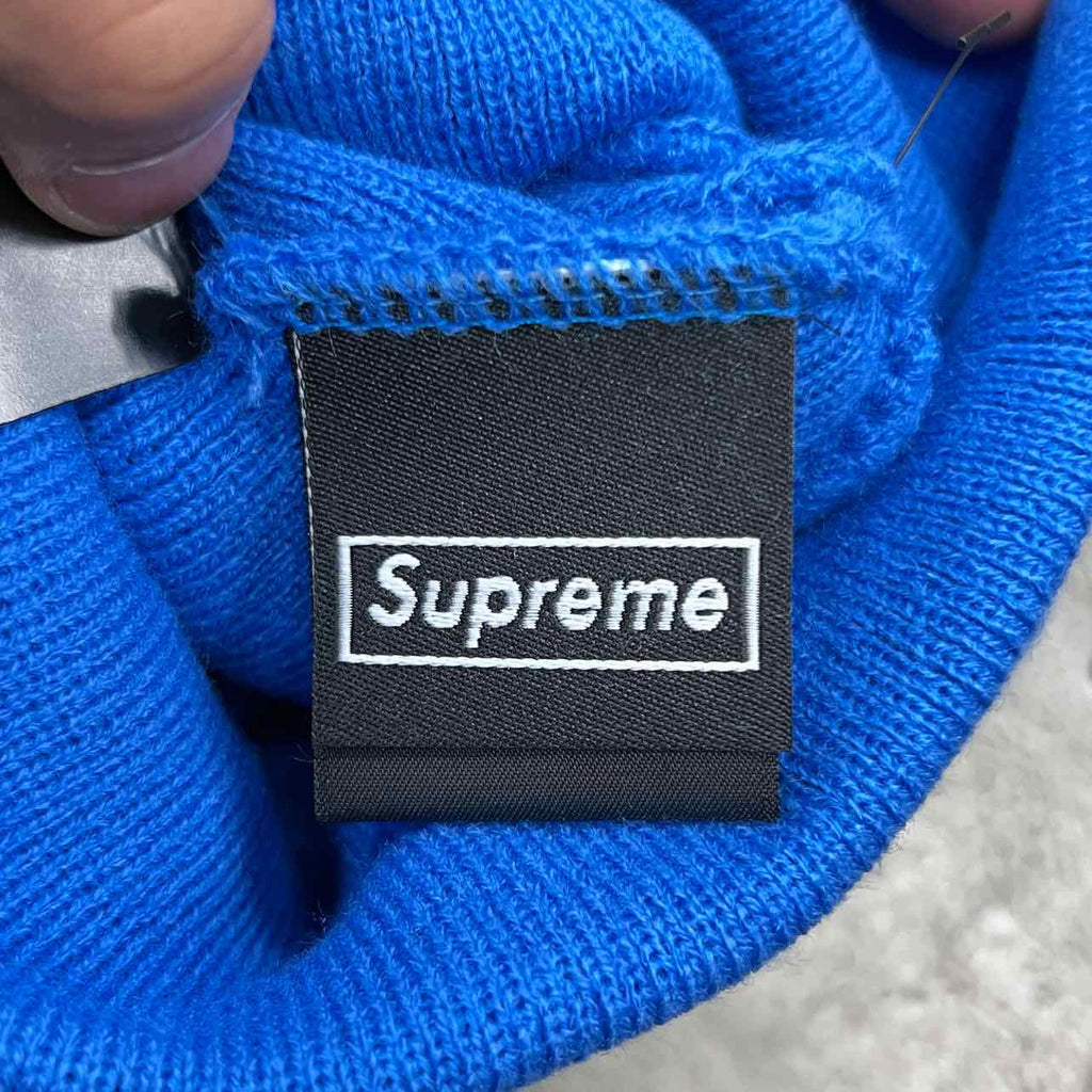 Supreme Beanie "BOX LOGO" New Blue Size OS