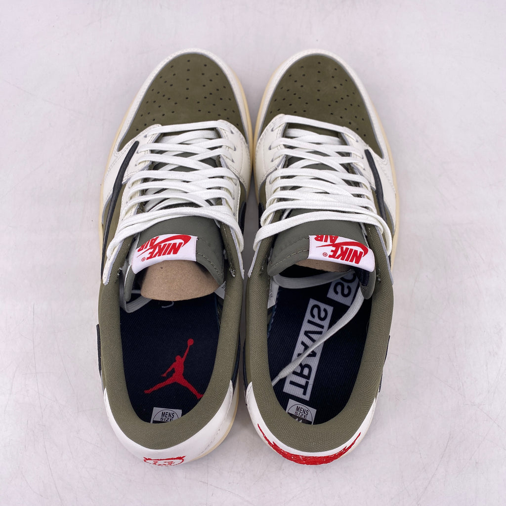 Air Jordan 1 Low OG SP "Travis Scott Medium Olive" 2024 New Size 11