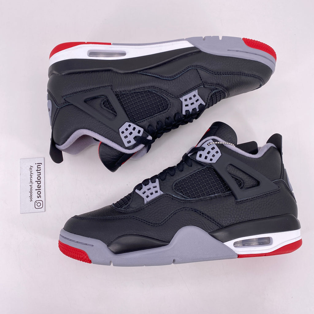 Air Jordan 4 Retro "Bred Reimagined" 2024 New Size 9