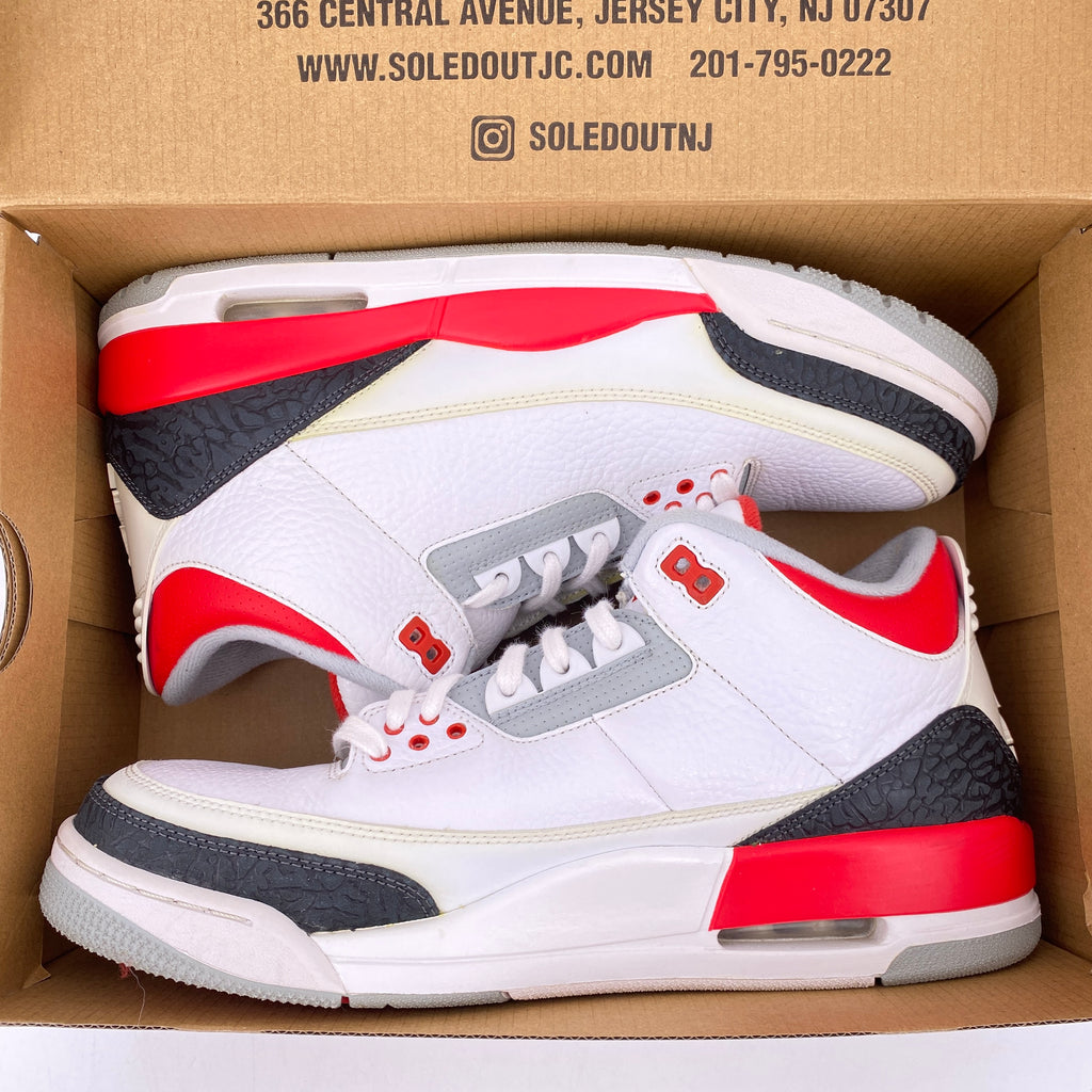 Air Jordan 3 Retro "Fire Red" 2013 Used Size 12