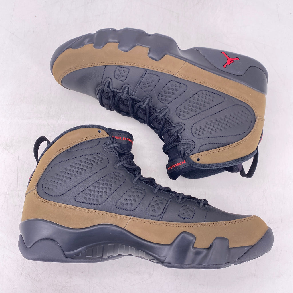 Air Jordan 9 Retro "Olive" 2024 New Size 9.5
