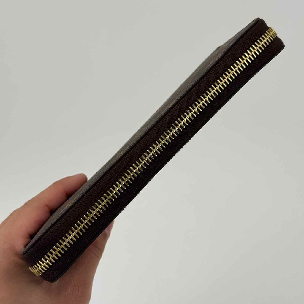 Louis Vuitton Wallet "ZIPPY" New Brown