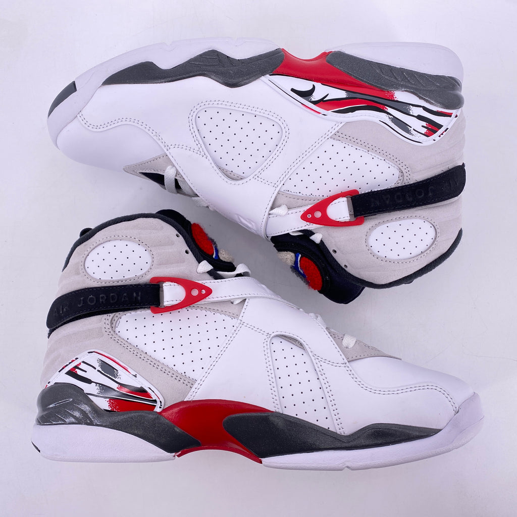 Air Jordan 8 Retro "White True Red" 2025 New Size 10