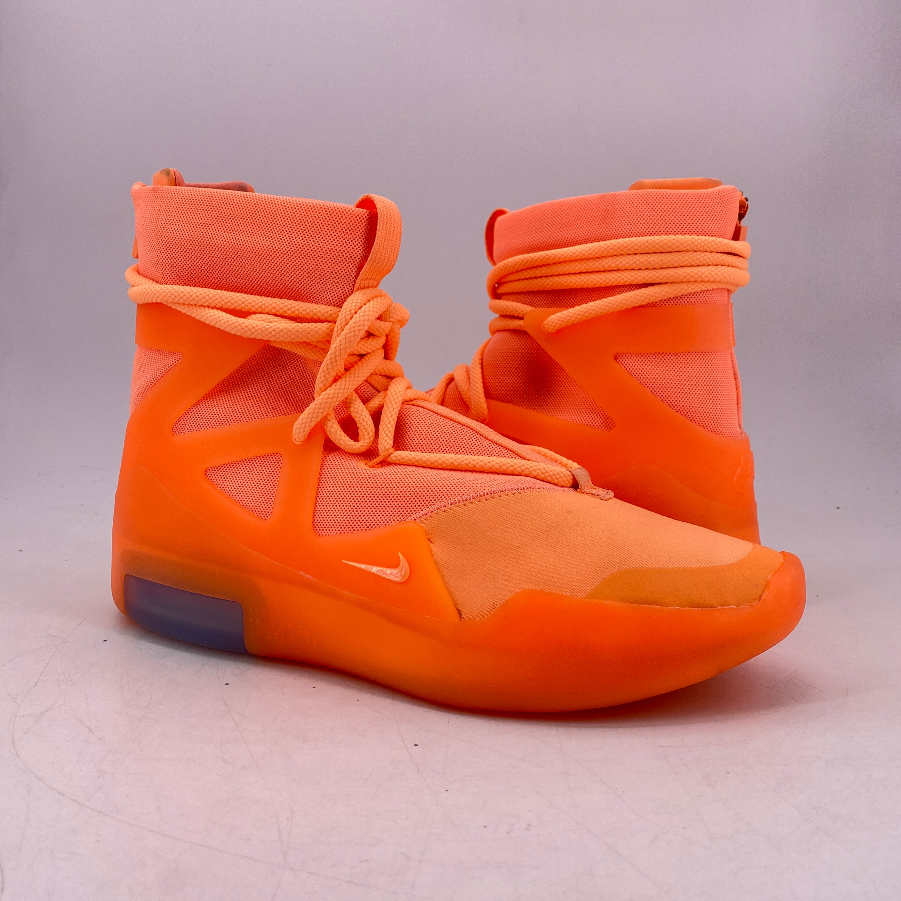 Nike Air Fear of God 1 Orange Pulse 2019 Size 10 SOLED OUT JC