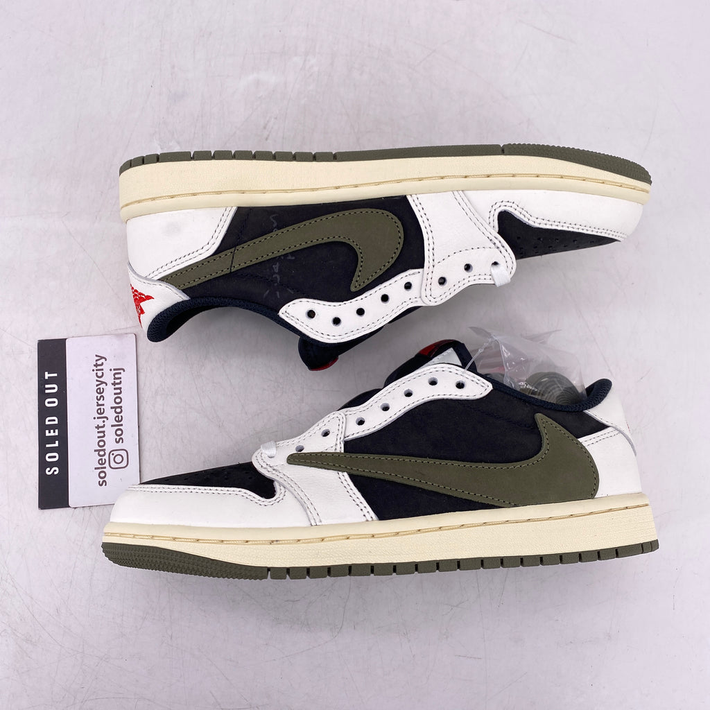 Air Jordan (W) 1 Low "Travis Scott Olive" 2023 New Size 6.5W