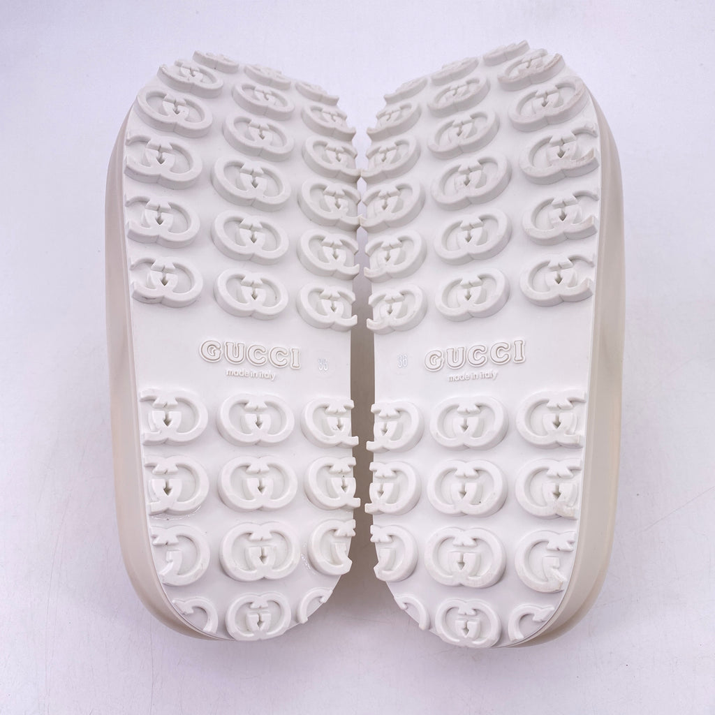 Gucci Oversized Slide "Interlocking Gg"  New Size 36