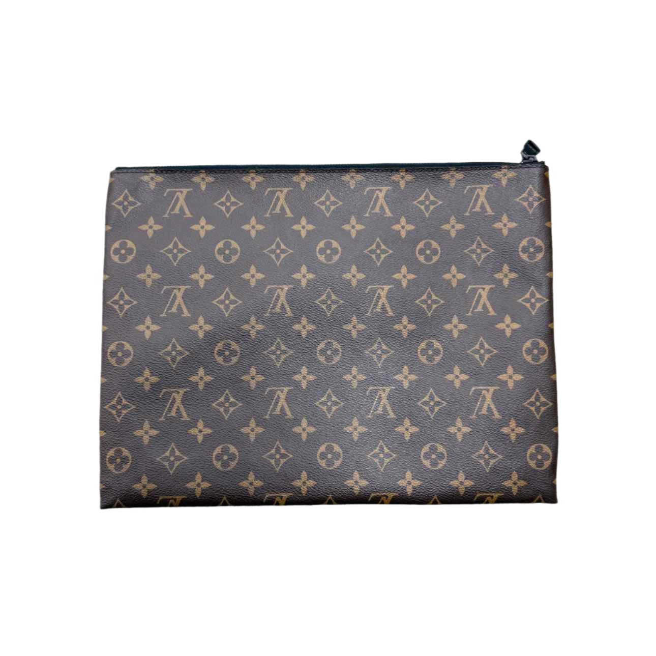 Louis Vuitton Clutch &quot;SOLAR RAY CHAIN&quot; Used Brown Size OS