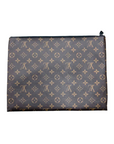 Louis Vuitton Clutch "SOLAR RAY CHAIN" Used Brown Size OS