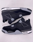 Air Jordan 4 Retro "Black Canvas" 2022 Used Size 10.5