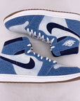 Air Jordan 1 Retro High OG "Denim" 2024 New Size 14