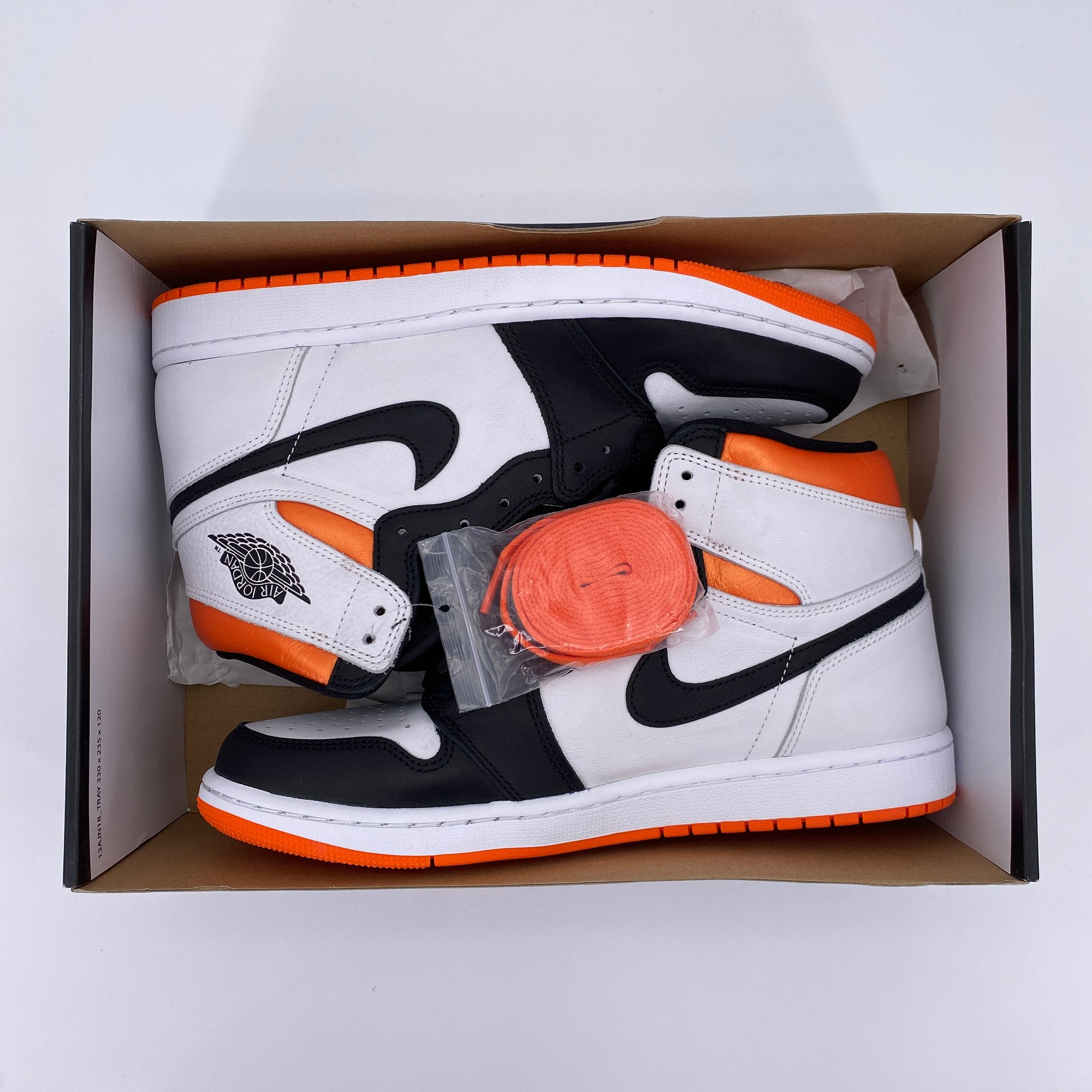 Air Jordan 1 Retro High OG &quot;Electro Orange&quot; 2021 New Size 10.5