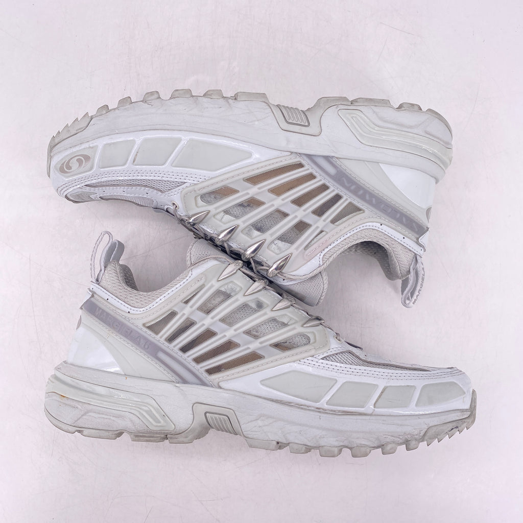 Salomon ACS Pro Advanced "Mm6 Maison Margiela White" 2023 Used Size 8.5