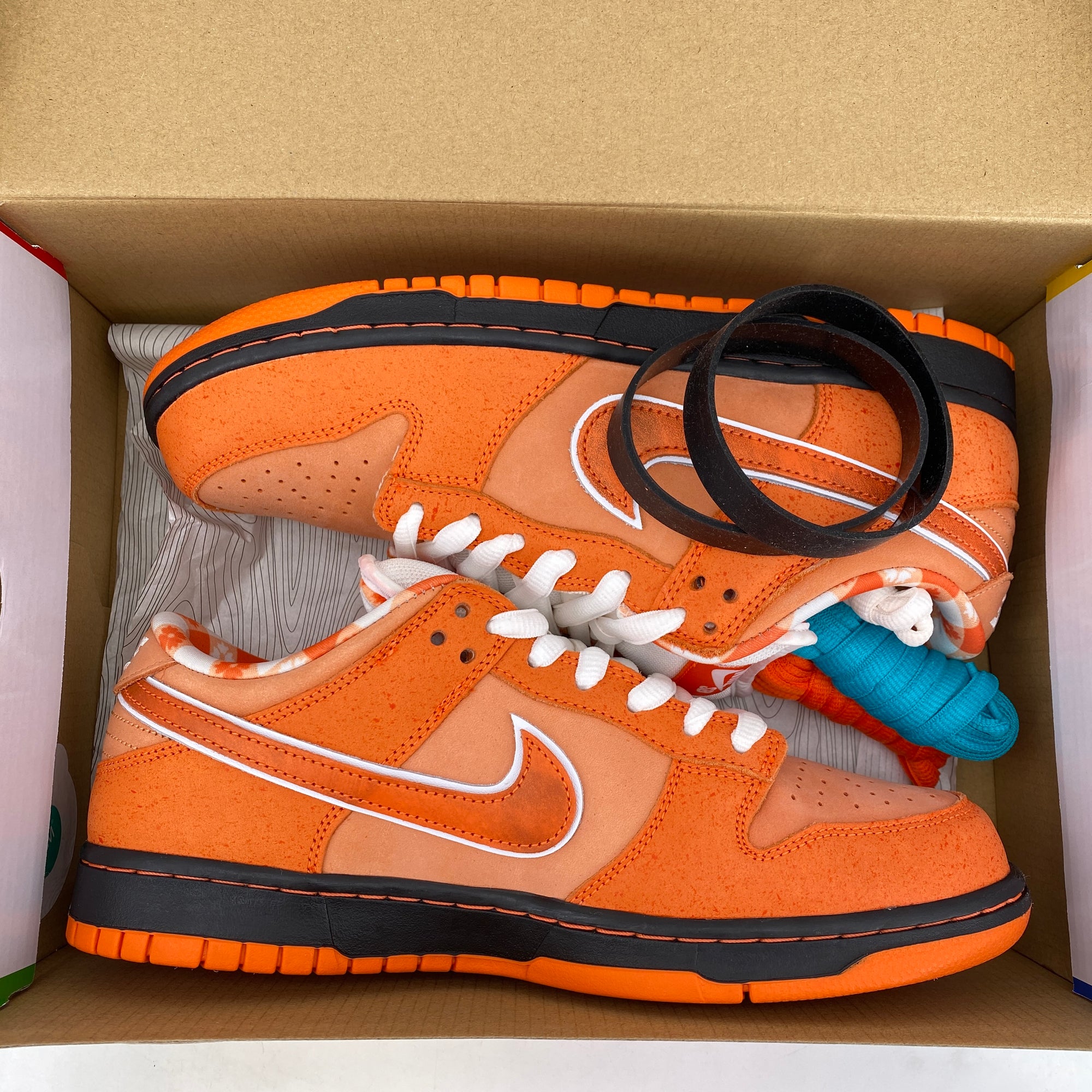 Nike SB Dunk Low &quot;Orange Lobster&quot; 2022 New Size 9.5