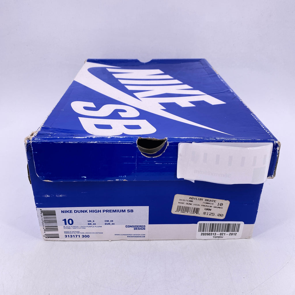 Nike SB Dunk High "Skunk 420" 2010 New Size 10
