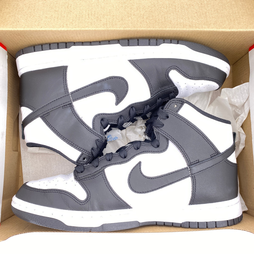 Nike Dunk High "Black White" 2021 Used Size 9