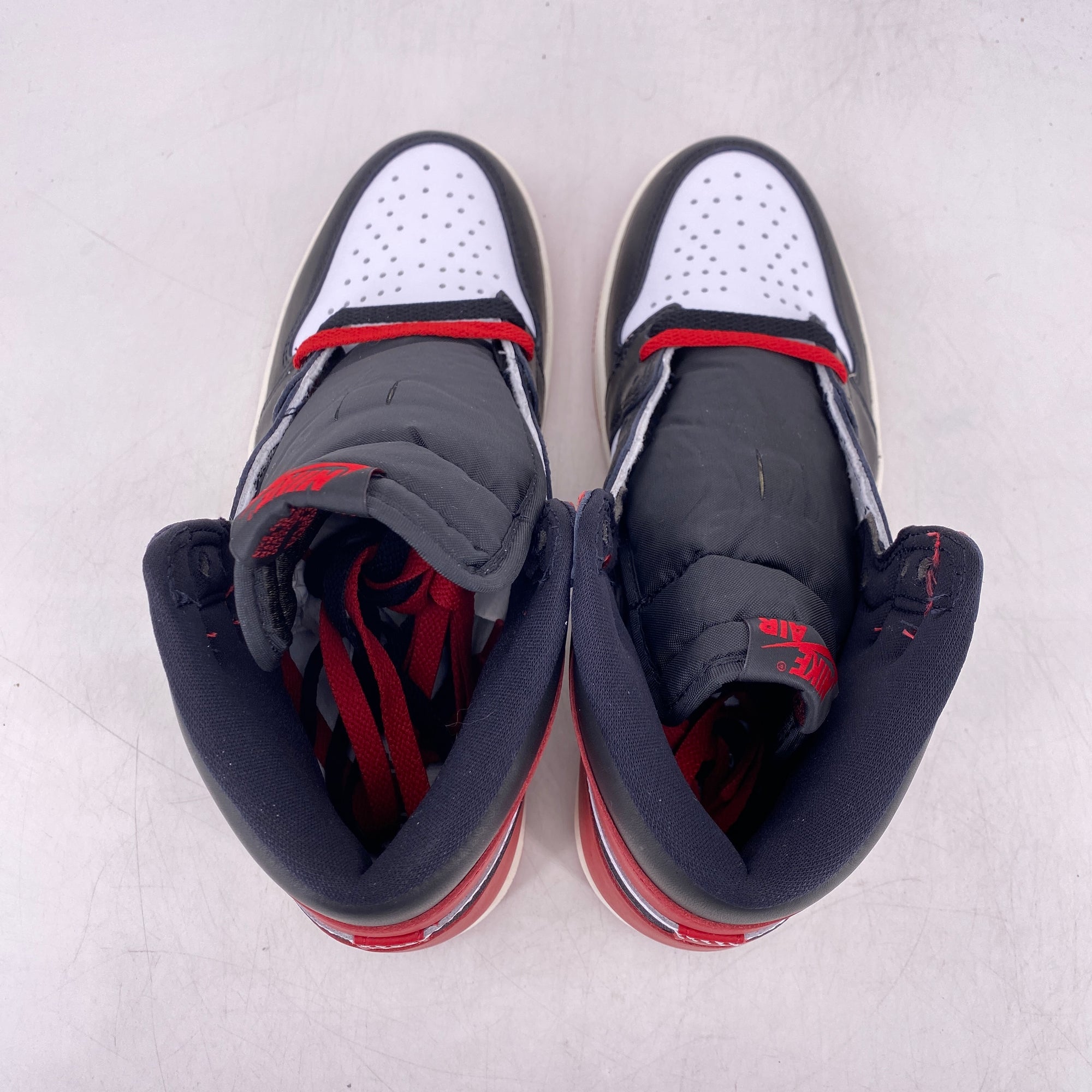 Air Jordan 1 Retro High OG &quot;Black Toe Reimagined&quot; 2024 New Size 8.5
